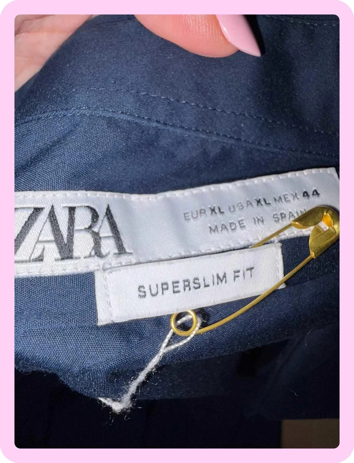 Camisa masculina Zara limpa pouco usada tamanho xl – photo 5